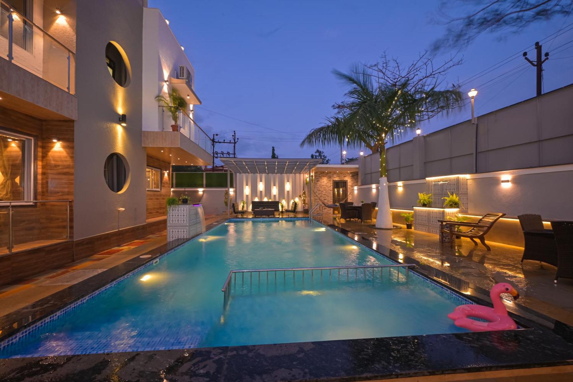 Azure Retreat Villa By Tropicana Stays Lonavla Exterior foto